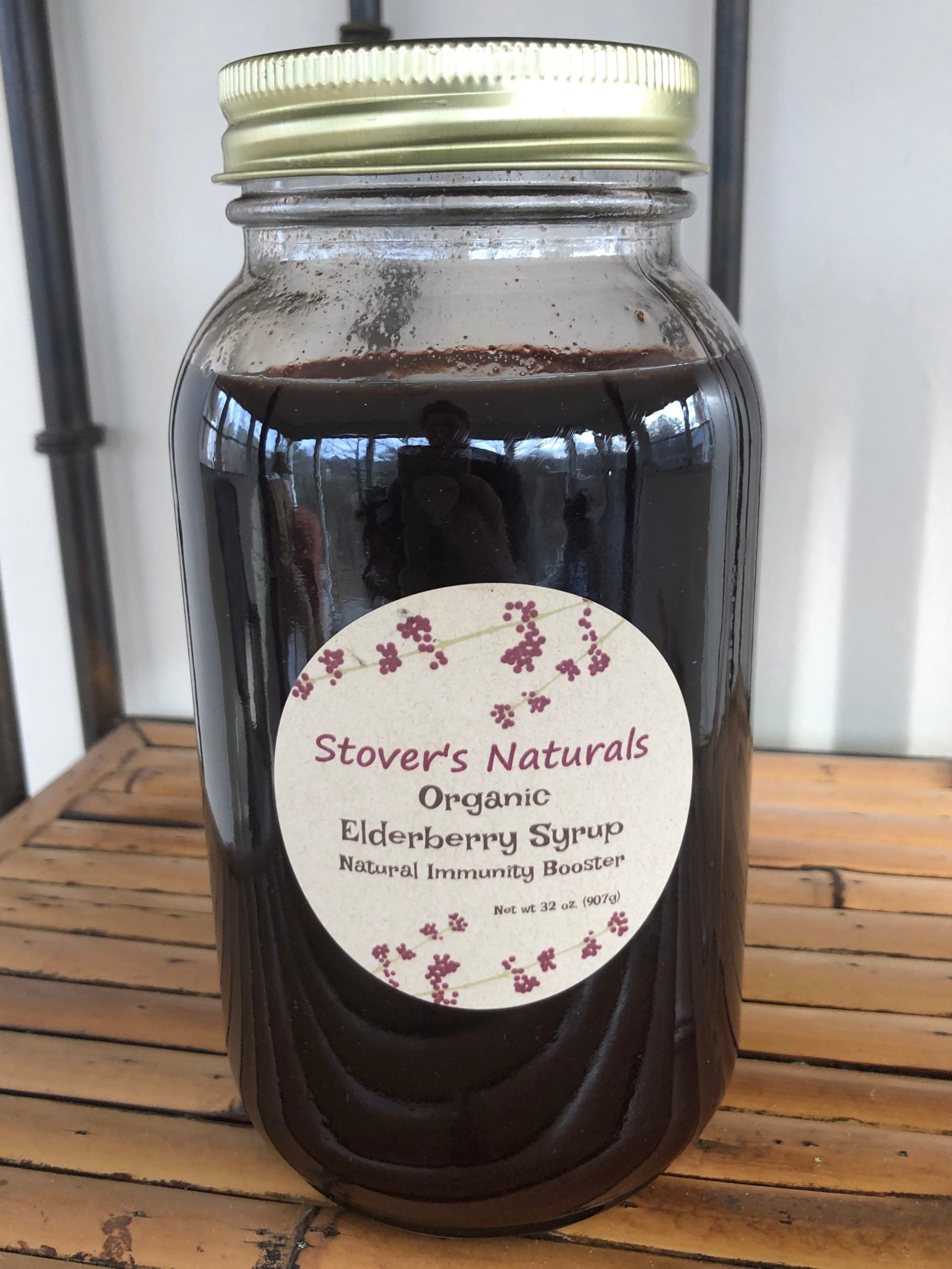 Organic Elderberry Syrup 32 oz.