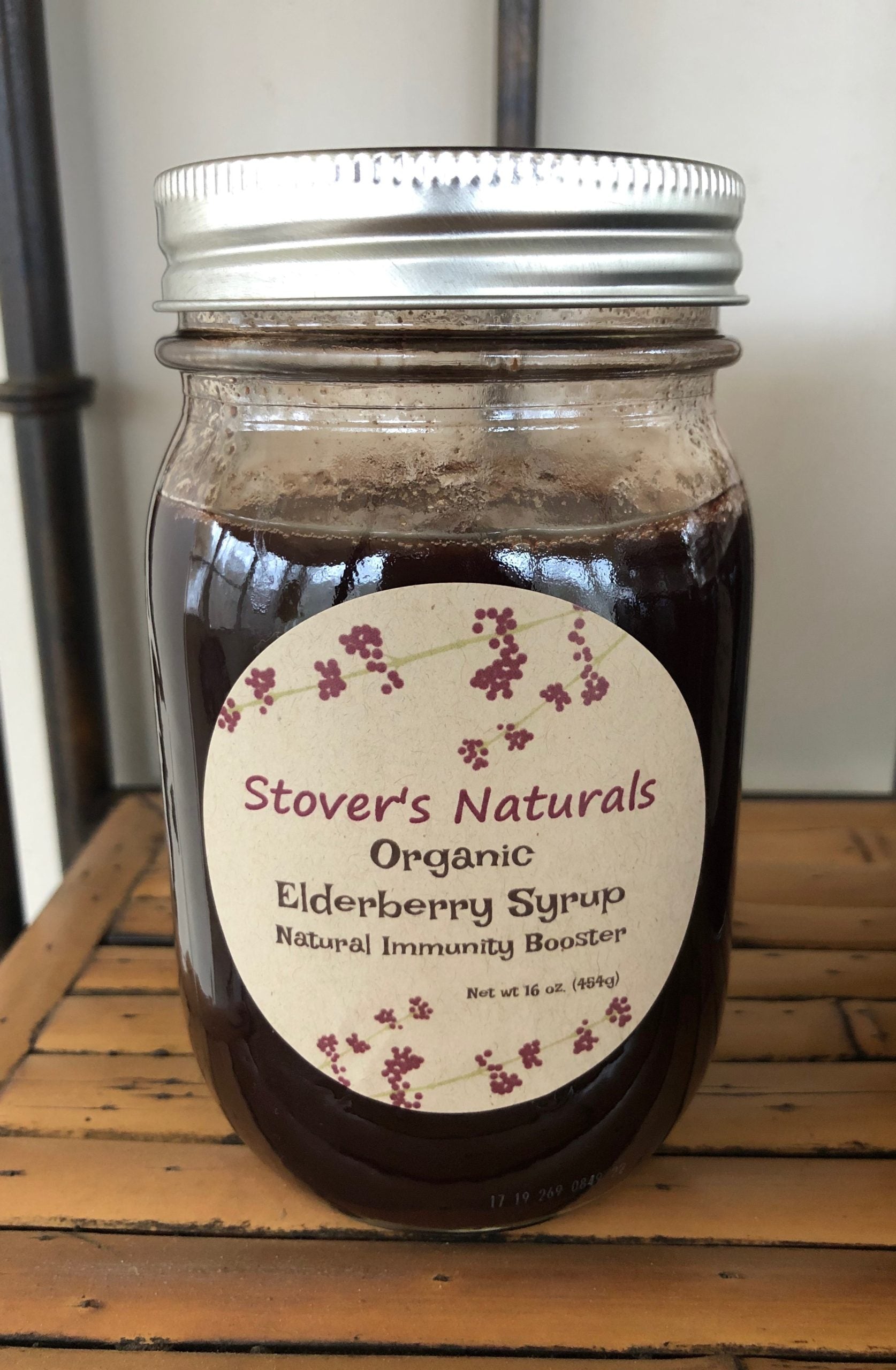 Organic Elderberry Syrup 16 oz.