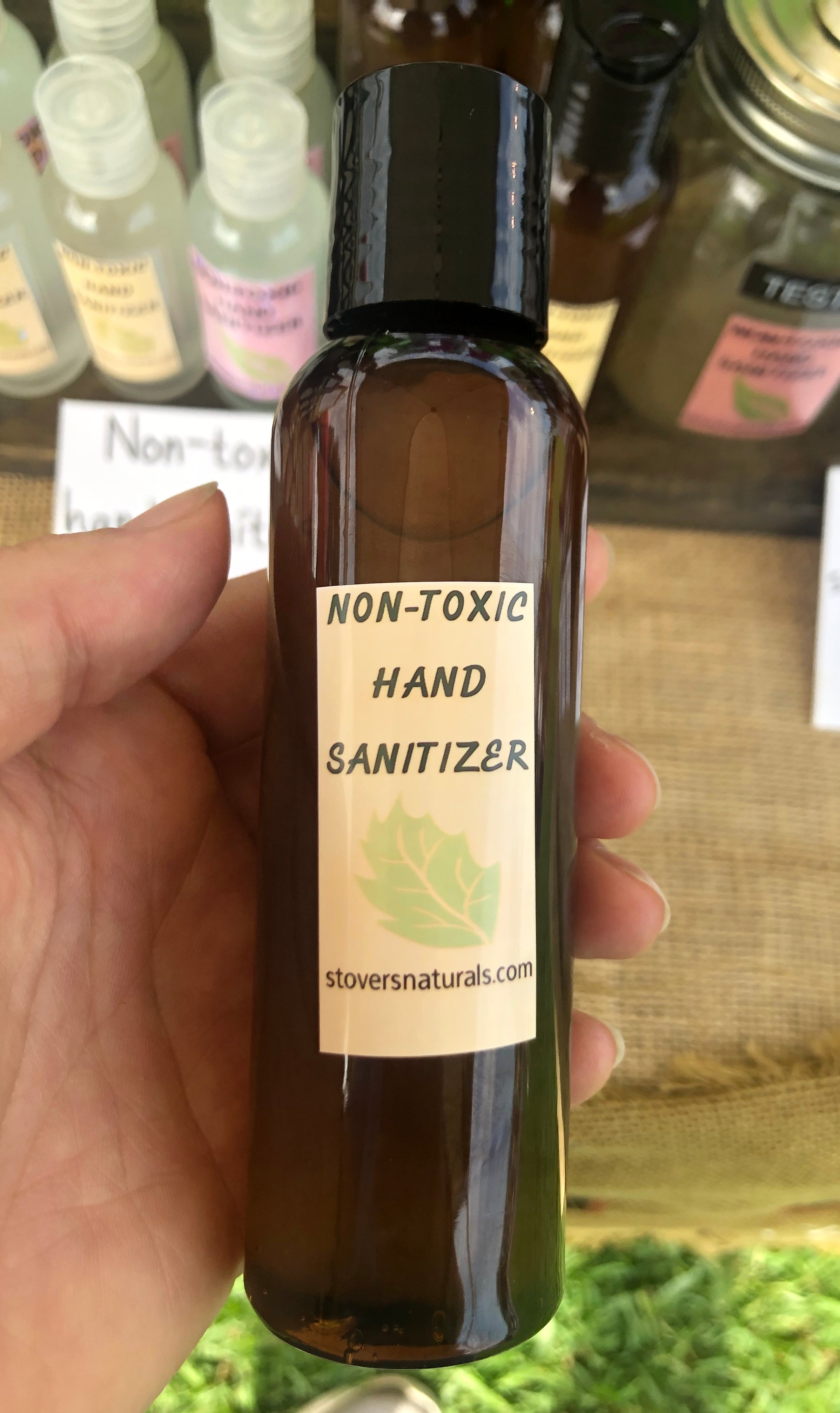 Non-toxic hand sanitizer
